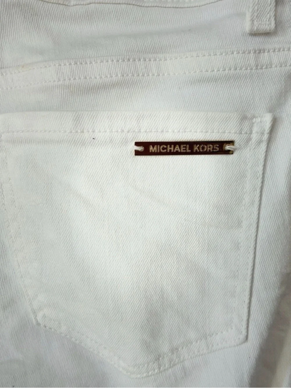 Michael Kors White Women's Slim Jeans